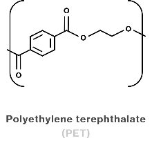 PET — polyethylene terephthalate